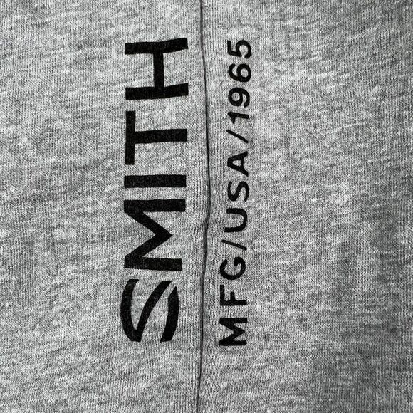 New Smith Men US XL Grey Sweet Pants Sport Casual Logo Joggers Elastic Waist - Picture 9 of 12